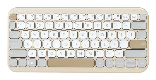 EAN 4711387166161 - ASUS KW100 KEYBOARD/BG/UI/80 teclado Hogar Bluetooth Beige, Avena imagen 1