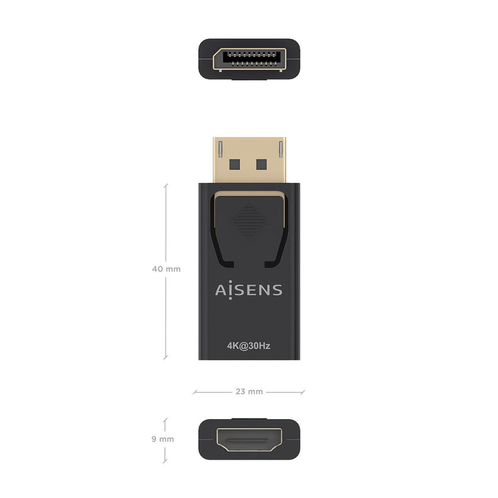 EAN 8435739903384 - AISENS A125-0949 adaptador de cable de vídeo HDMI tipo A (Estándar) imagen 4