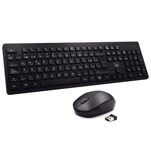 EAN 8054392618185 - Ewent EW3258 teclado Ratón incluido Universal QWERTY Portugués Negro imagen 1