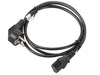 EAN 5901969409734 - Lanberg CA-C13C-11CC-0018-BK cable de transmisión Negro 1,8 m C13 acoplador CEE7/7 imagen 2