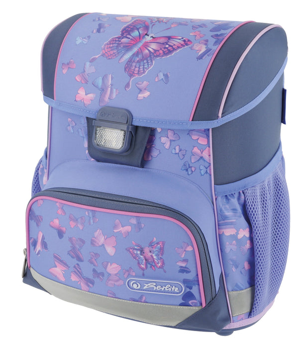 EAN 4008110370866 - Herlitz Loop Plus Butterfly Paradise juego de mochila escolar Chica Poliéster Lila, Rosa imagen 13