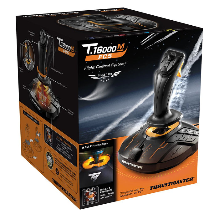 EAN 0663296420695 - Thrustmaster T-16000M FC S Negro, Naranja USB Palanca de mando Analógico/Digital PC imagen 7