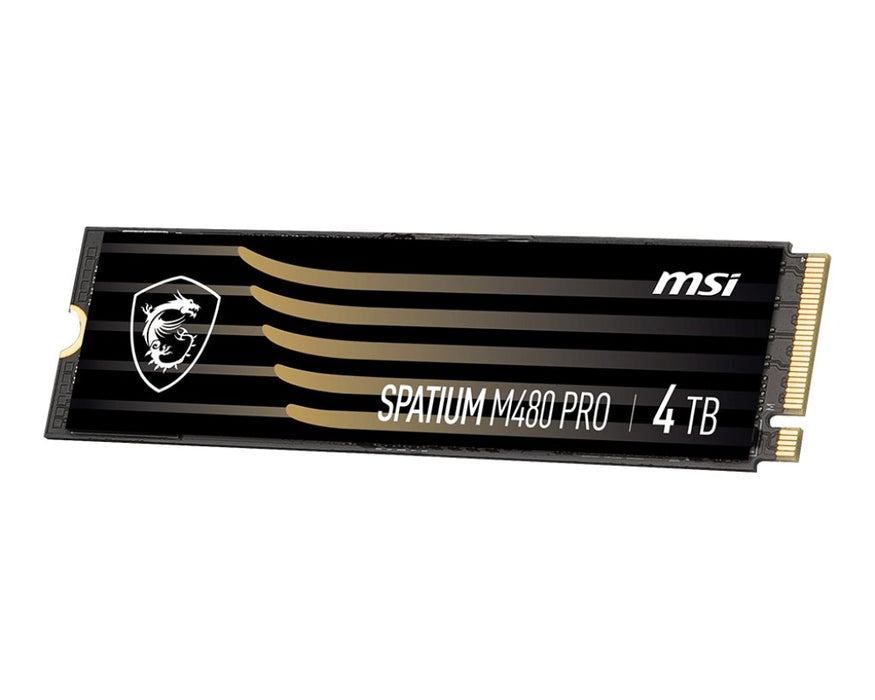 EAN 4711377105620 - MSI SPATIUM M480 PRO PCIE 4.0 NVME M.2 4TB unidad de estado sólido PCI Express 4.0 3D NAND imagen 3
