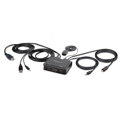 EAN 0065030899345 - StarTech.com C2-H46-UAC-CBL-KVM interruptor KVM Negro imagen 1