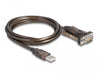 EAN 4043619626465 - DeLOCK 62646 cable de serie Negro USB tipo A DB-9 imagen 1