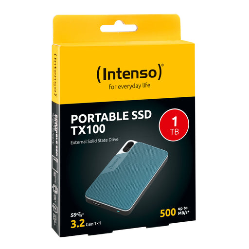 EAN 4034303033584 - Intenso Lesen/Schreiben bis zu 500 MB/s/1TB USB Tipo C 3.2 Gen 1 (3.1 Gen 1) Azul, Gris imagen 2