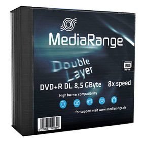 EAN 4260057123442 - MediaRange MR465 DVD en blanco 8,5 GB DVD+R DL 5 pieza(s) imagen 1