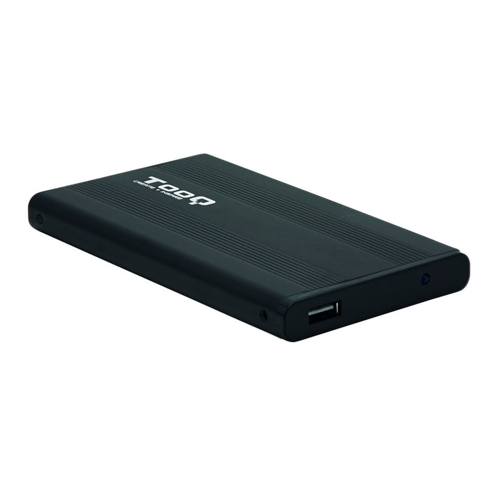 EAN 8433281000094 - TooQ TQE-2510 Caja de disco duro (HDD) Negro 2.5" imagen 1