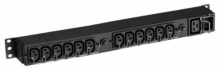 EAN 3553340684272 - Eaton EFLX12I unidad de distribución de energía (PDU) 13 salidas AC 1U Negro imagen 1