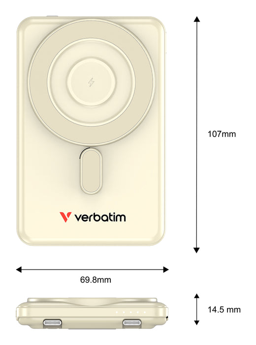 EAN 0023942322535 - Verbatim 32253 batería externa 5000 mAh Cargador inalámbrico Oro imagen 5