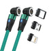 EAN 4040895011718 - RealPower MagneticCharge2 cable USB 1 m Verde imagen 1