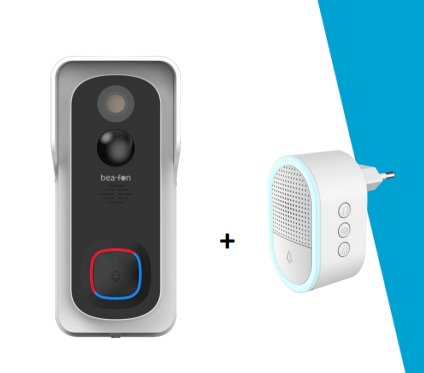 EAN 9120124823178 - Beafon Visitor 2V Set Negro, Blanco imagen 2