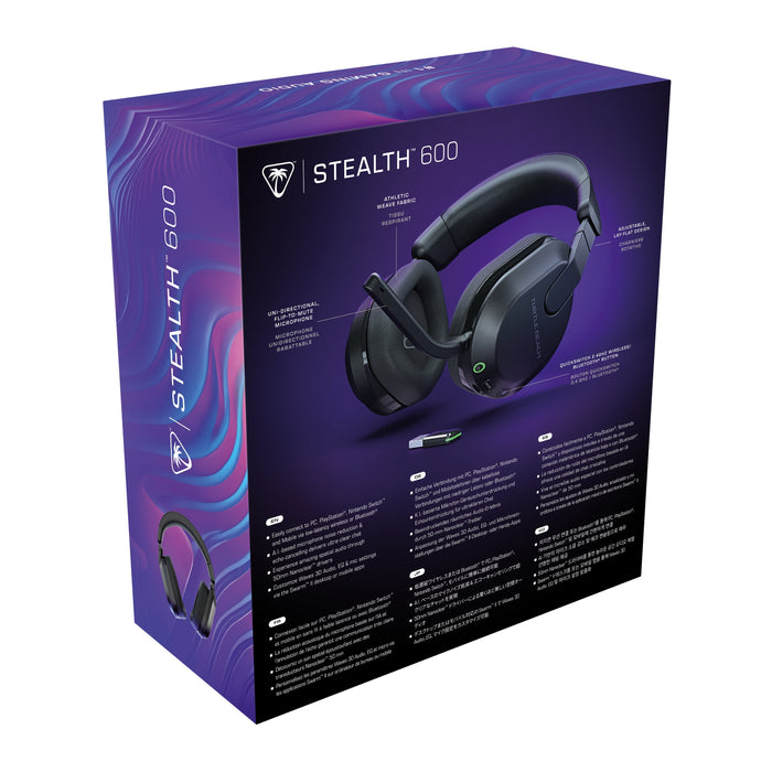EAN 0731855051038 - Turtle Beach Stealth 600 Gen 3 Auriculares Inalámbrico Diadema Juego Bluetooth Negro imagen 12