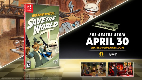 EAN 0819976025869 - Limited Run Games Sam & Max Save the World, Switch Estándar Inglés Nintendo Switch imagen 2