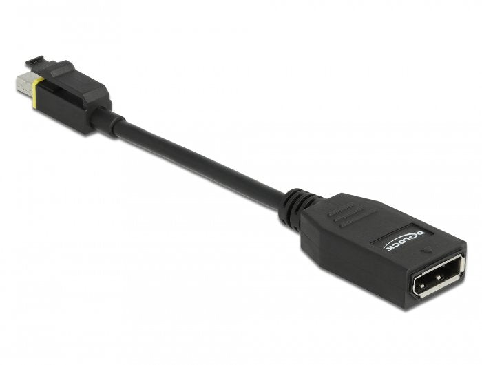 EAN 4043619659784 - DeLOCK 65978 adaptador de cable de vídeo 0,15 m Mini DisplayPort DisplayPort Negro imagen 2