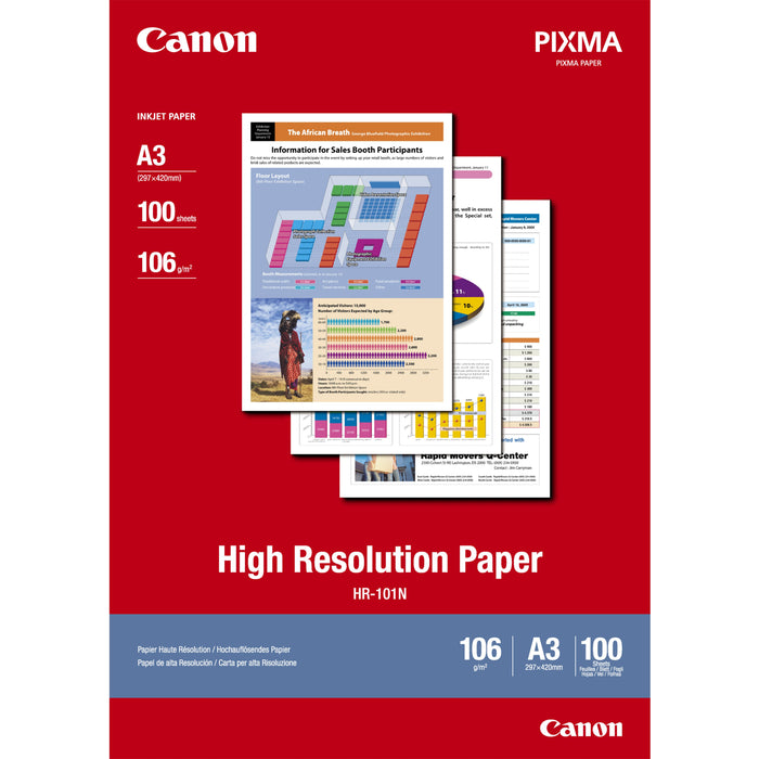 EAN 4960999868554 - Canon 1033A005 papel para impresora de inyección de tinta A3 (297x420 mm) 100 hojas imagen 1