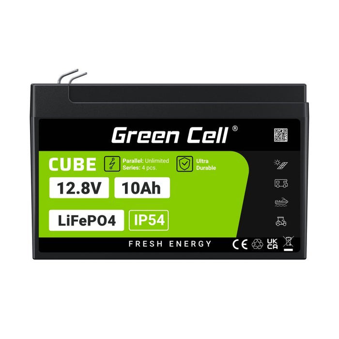EAN 5904326374898 - Green Cell LFPGC12V10AH batería para sistema ups Fosfato de hierro-litio (LiFePo4) 12,8 V 10 Ah imagen 11