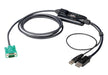 EAN 4719264649523 - ATEN CV190-AT cable para video, teclado y ratón (kvm) Negro 1,8 m imagen 1