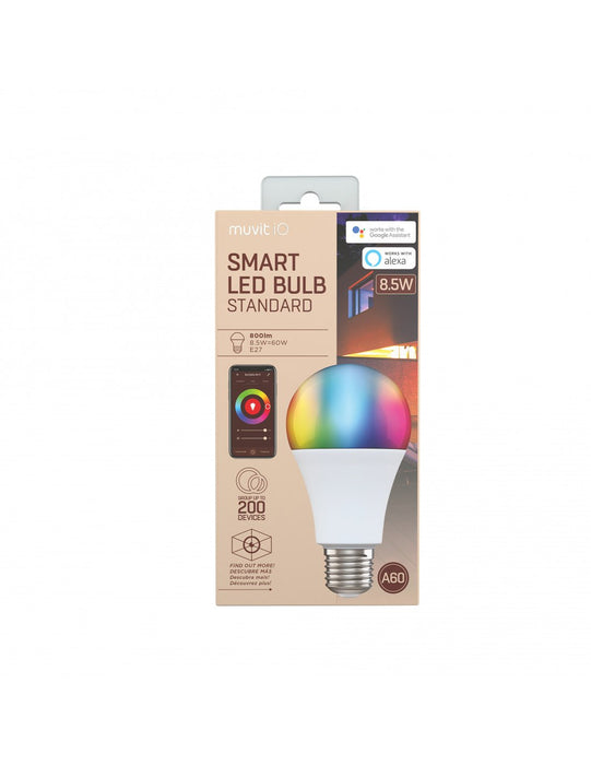 EAN 8426801157743 - Muvit MIOBULB008 iluminación inteligente Bombilla inteligente Wi-Fi 8,5 W imagen 6
