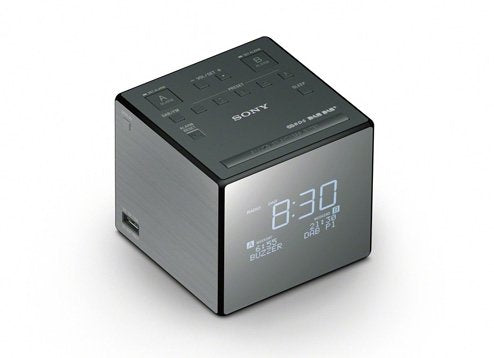 EAN 4548736007604 - Sony XDRC1DBP radio Reloj Negro, Plata imagen 1