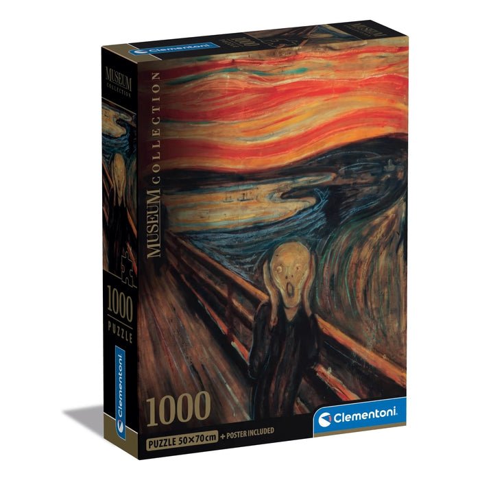 EAN 8005125397914 - Clementoni Museum Collection Munch The Scream Puzzle rompecabezas 1000 pieza(s) Arte imagen 1