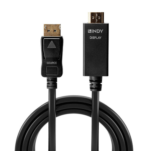 EAN 4002888369206 - Lindy 36920 adaptador de cable de vídeo 0,5 m DisplayPort HDMI tipo A (Estándar) Negro imagen 2