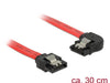 EAN 4043619839636 - DeLOCK 83963 cable de SATA 0,3 m SATA 7-pin Negro, Rojo imagen 1