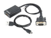 EAN 8716309098762 - Gembird A-VGA-HDMI-01 adaptador de cable de vídeo 0,15 m HDMI tipo A (Estándar) VGA (D-Sub) Negro imagen 5