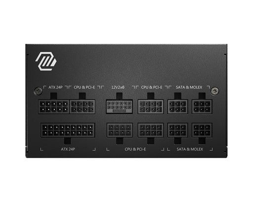 EAN 4711377087261 - MSI MAG A750GL PCIE5 unidad de fuente de alimentación 750 W 20+4 pin ATX ATX Negro imagen 2