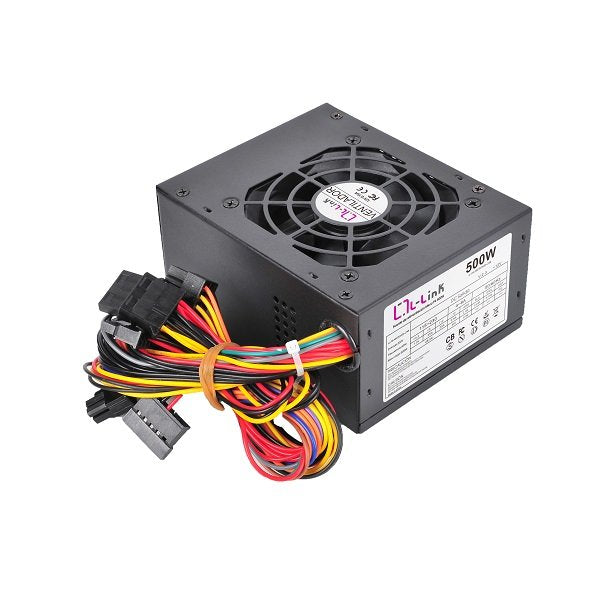EAN 8436531366735 - L-Link LL-PS-MICRO500-CAB unidad de fuente de alimentación 500 W 20+4 pin ATX ATX Negro imagen 4