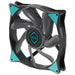 EAN 1230000071178 - Iceberg Thermal IceGALE Xtra Carcasa del ordenador Ventilador 14 cm Negro 1 pieza(s) imagen 2