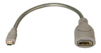 EAN 4002888412988 - Lindy 41298 cable HDMI 0,15 m HDMI tipo D (Micro) HDMI tipo A (Estándar) Gris imagen 1