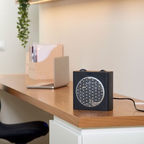 EAN 8432406460034 - Black & Decker BXSH2003E calefactor eléctrico Interior Negro 2000 W Ventilador eléctrico imagen 2