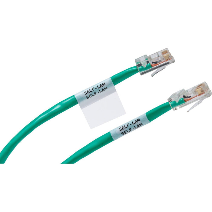 EAN 0662820899976 - Brady M21-750-427 etiqueta de impresora Translúcido, Blanco Etiqueta para impresora autoadhesiva imagen 3