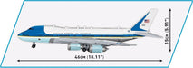 EAN 5902251266103 - COBI Boeing 747 Air Force One imagen 8