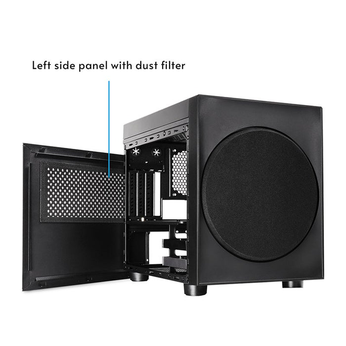 EAN 753263079275 - Chieftec CI-03B-OP carcasa de ordenador Cubo Negro imagen 10