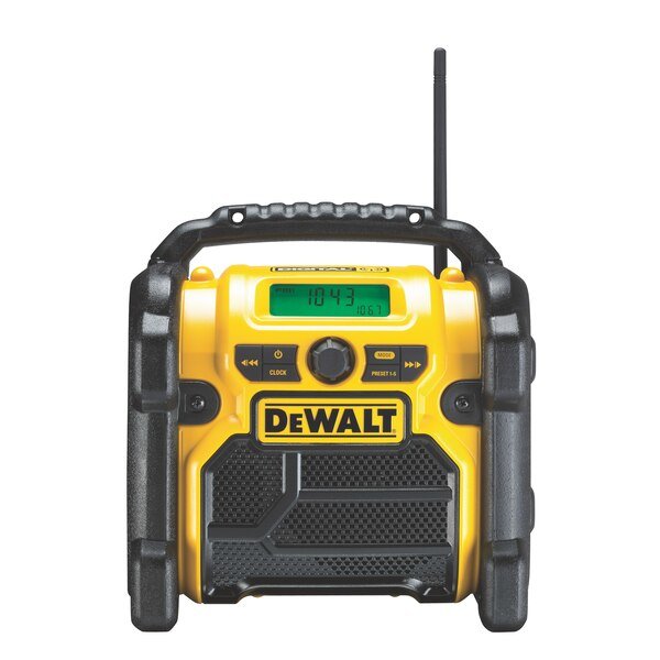 EAN 5035048459256 - DeWALT DCR020-QW radio Portátil Digital Negro, Amarillo imagen 5