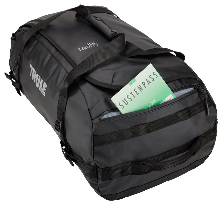 EAN 0085854255233 - Thule Chasm TDSD303 Black bolso de lona 70 L Poliéster Negro imagen 12