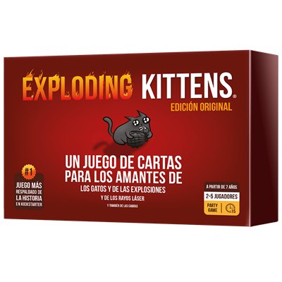 EAN 0810083040356 - Asmodee Exploding Kittens EKIEK01ES juego de tablero 15 min Juego De Cartas Partido imagen 1
