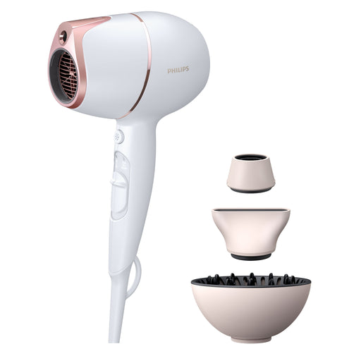EAN 8710103931492 - Philips BHD628/00 secador 1800 W Rosa, Blanco imagen 2