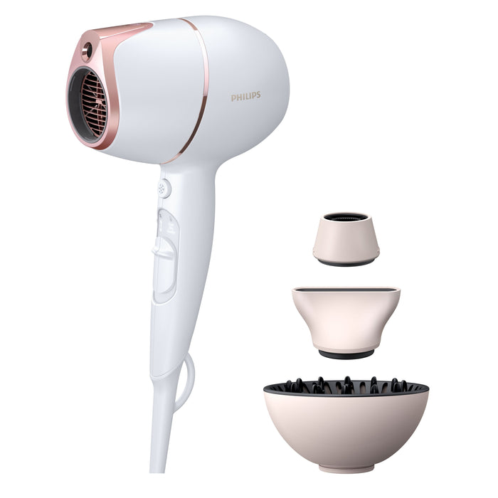 EAN 8710103931492 - Philips BHD628/00 secador 1800 W Rosa, Blanco imagen 2