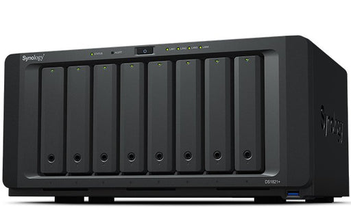 EAN 4711174723973 - Synology DiskStation DS1821+ servidor de almacenamiento NAS Torre Ryzen Embedded V1500B 4 GB DDR4 0 TB Di imagen 1