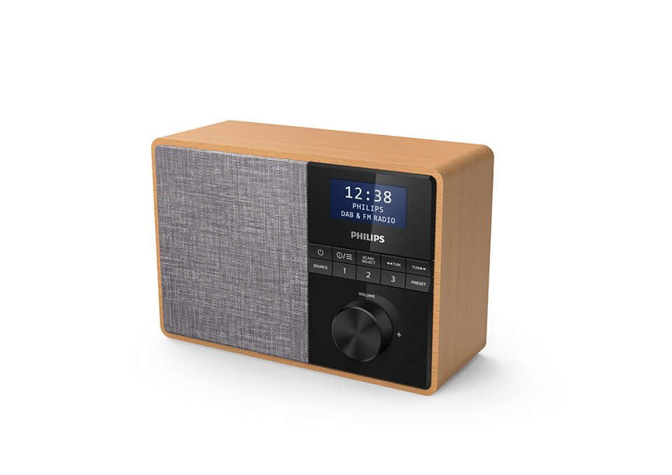 EAN 4895229108226 - Philips TAR5505/10 radio Portátil Digital Negro, Gris, Madera imagen 4