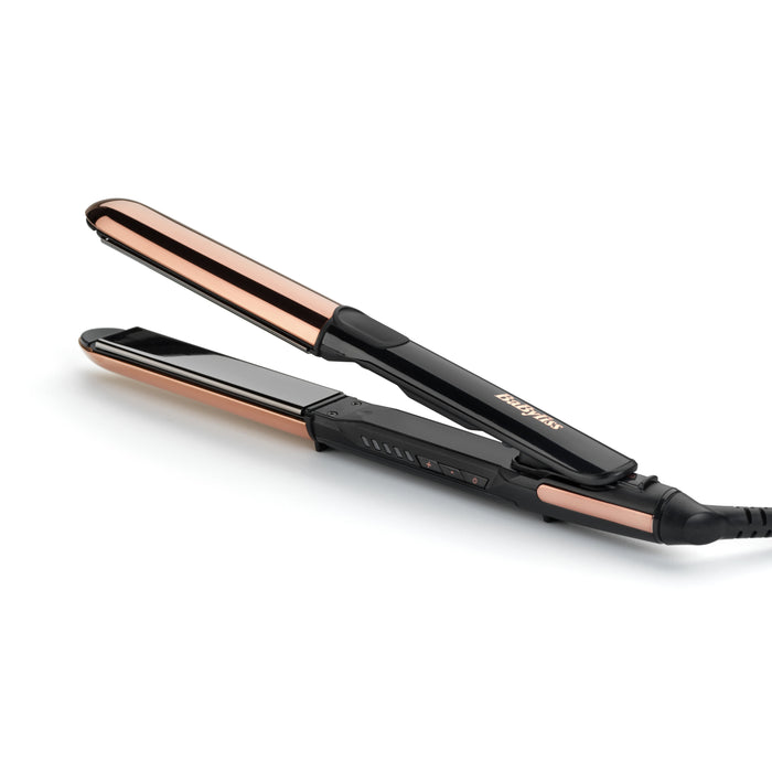EAN 3030050153385 - BaByliss Straight & Curl Brilliance Rizador de pelo Caliente Negro, Rosa 48 W 3 m imagen 8
