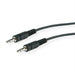 EAN 7611990159222 - ROLINE 11.09.4503 cable de audio 3 m 3,5mm Negro imagen 1