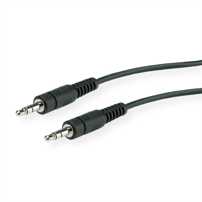 EAN 7611990159208 - ROLINE 11.09.4501 cable de audio 1 m 3,5mm Negro imagen 1
