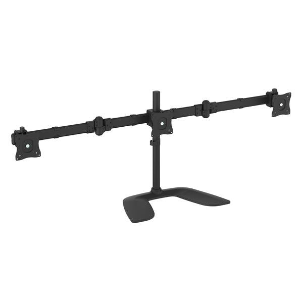 EAN 0065030874670 - StarTech.com ARMBARTRIO2 soporte para monitor 68,6 cm (27") Escritorio Negro imagen 1