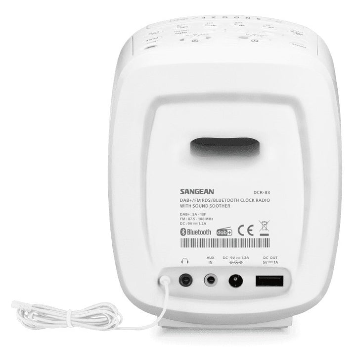 EAN 4711317995960 - Sangean DCR-83 Personal Analógico y digital Blanco imagen 4