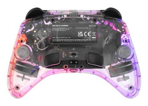 EAN 7333048059819 - Deltaco GAM-149-T Transparente Gamepad Android, Nintendo Switch, Nintendo Switch OLED, PC, iOS imagen 7