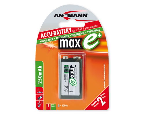 EAN 4013674354535 - Ansmann 2500mAh AA maxE plus E-Block Níquel-metal hidruro (NiMH) imagen 1